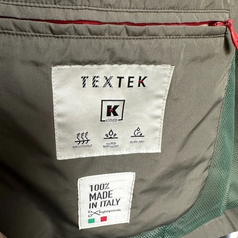 Kiton Kired Olive Tech Vest